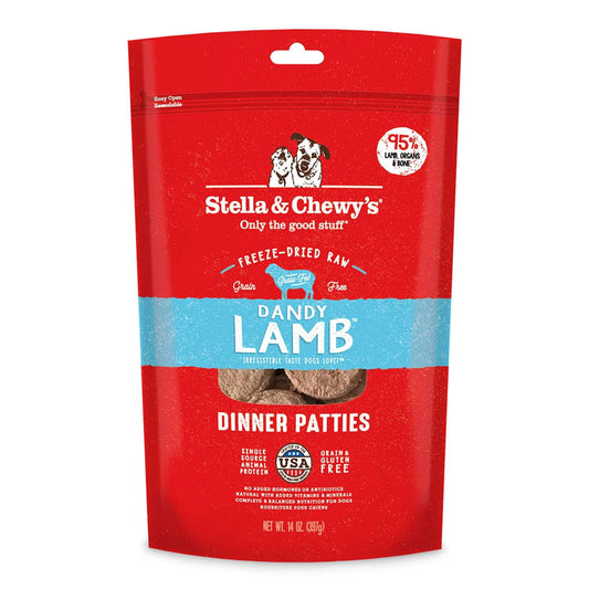 STELLA & CHEWY'S® Dandy Lamb Dinner Patties Freeze-Dried Raw Dog Food 25 oz STELLA & CHEWY'S®