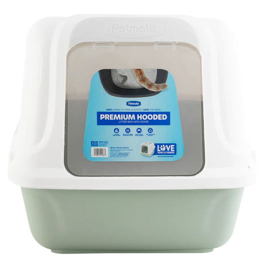 PETMATE® Premium Hooded Litter Pan with Large Doorway - Shop Peluche