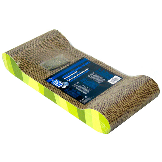 Catit Patterned Cat Scratcher with Catnip - Jungle Stripes - Lounge - Shop Peluche