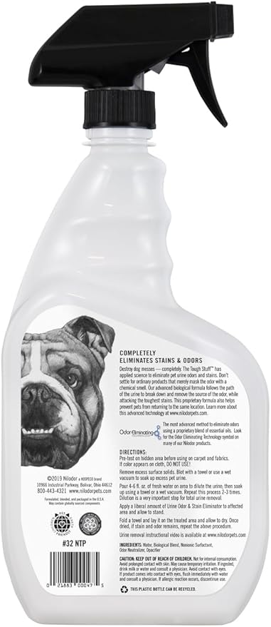 NILodor® Natural Touch® Urine Odor & Stain Eliminator 32 oz NILodor®