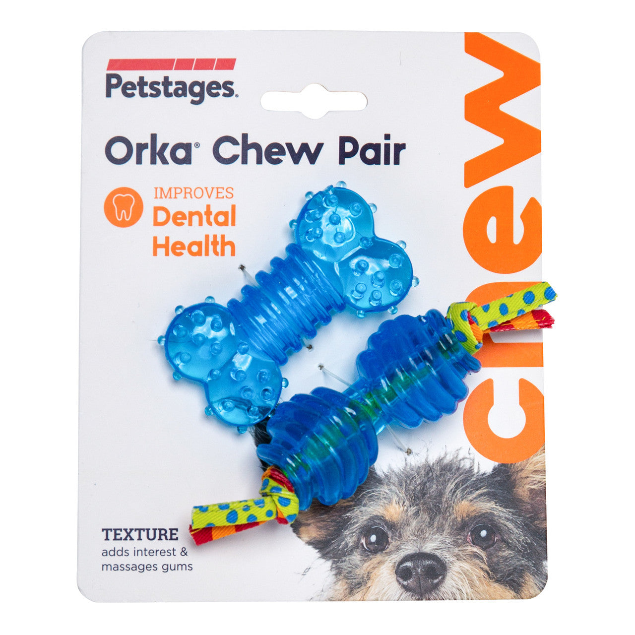 Outward Hound® Petstages® Orka Chew Pair Small Dog Toy - Shop Peluche