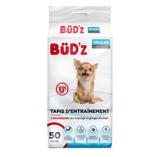 Bud'z Trainning Pads 22"x22" Bud'z