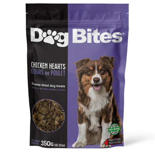 Dog Bites® Freeze Dried Chicken Hearts Dog Treat 90 gm - Shop Peluche