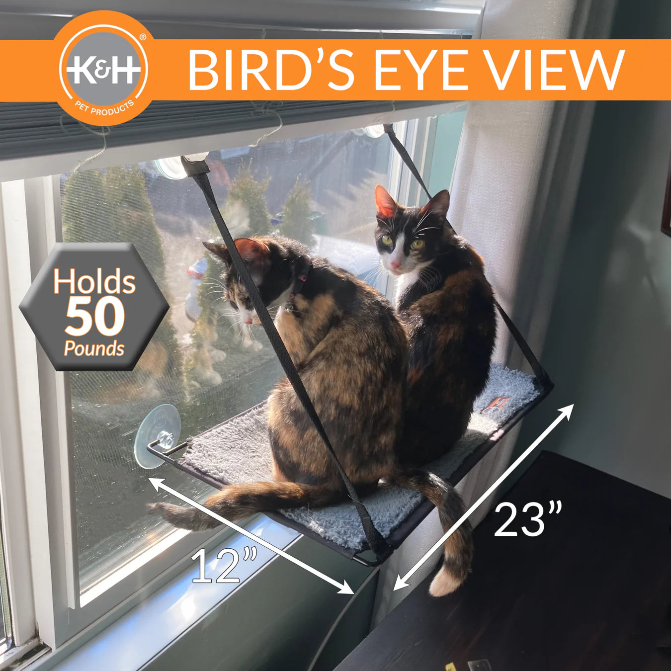 K&H Pet Products™ Kitty Sill EZ Window Mount™ - Shop Peluche