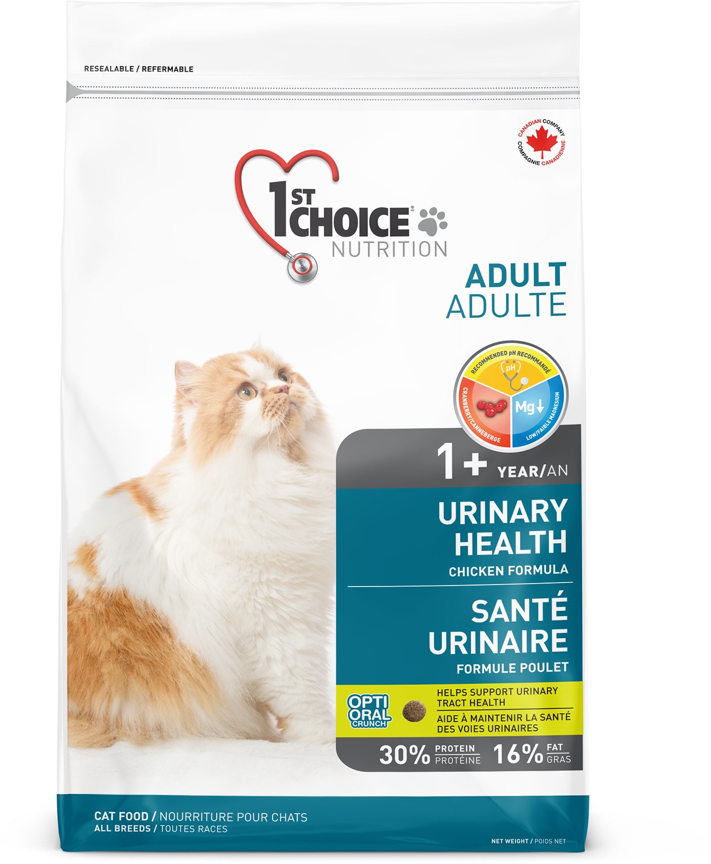 1st Choice Urinary Health Poulet pour chats