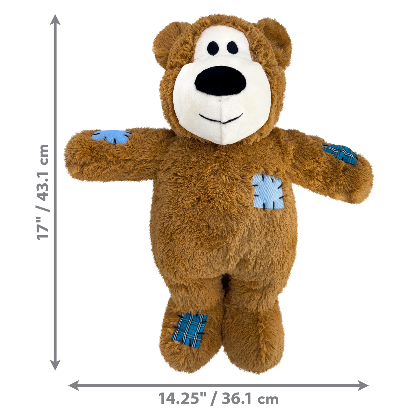 Kong® Wild Knots Bear Jumbo Assorted Dog Toy X-Large - Shop Peluche