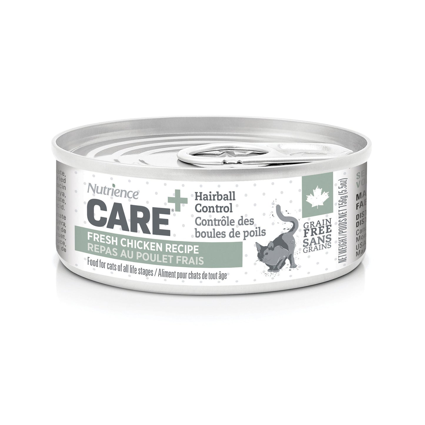 Nutrience Care Hairball Control Pâté for Cats - Fresh Chicken Recipe - 5.5 oz Nutrience