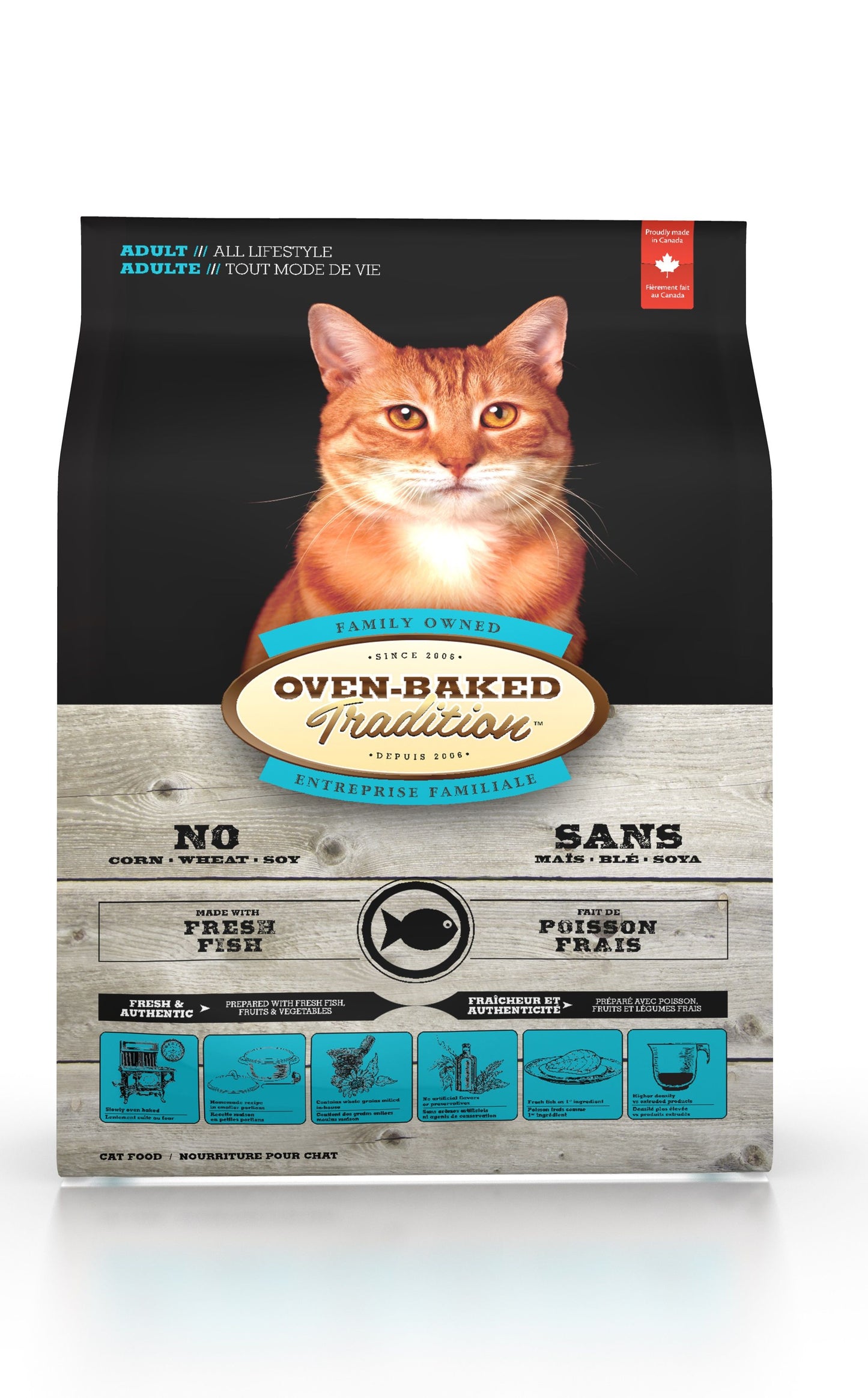 Oven-Baked Tradition Fish Dry Cat Food 5lb Oven-Baked Tradition