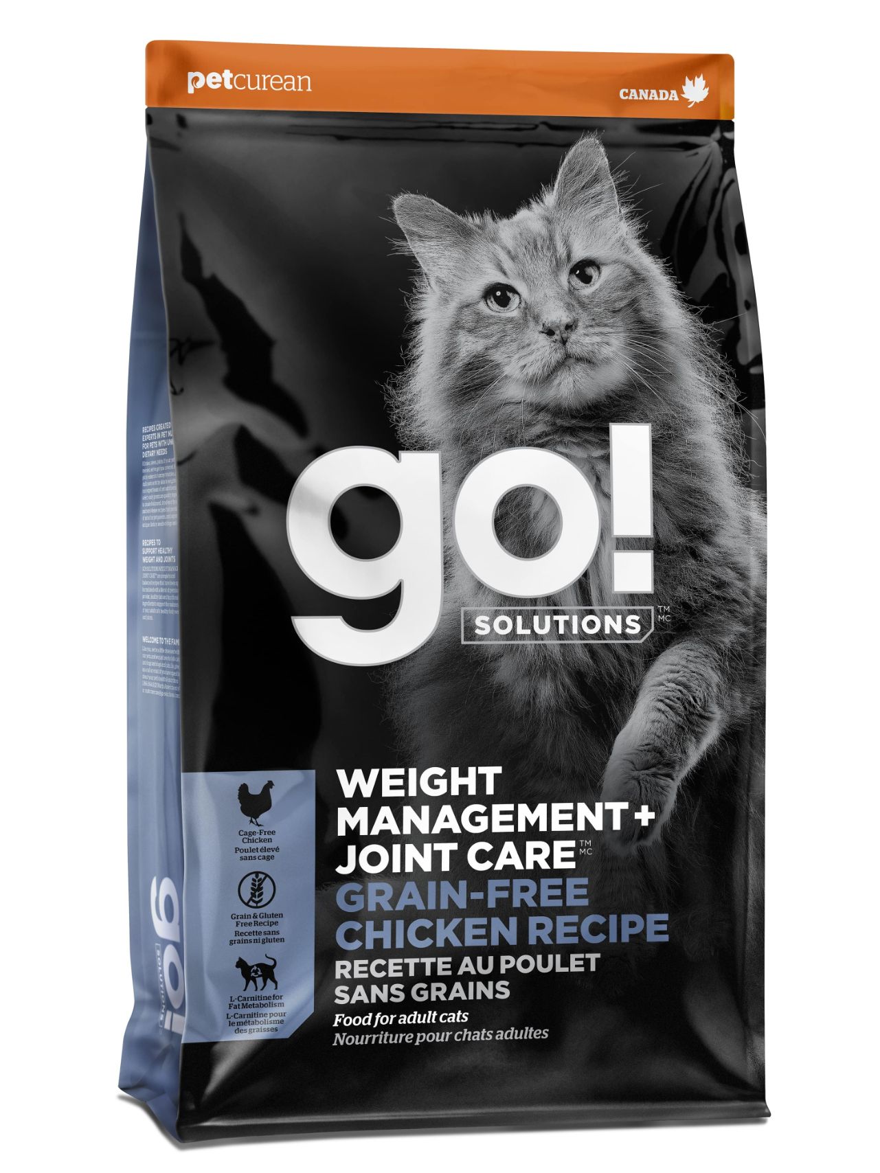 Petcurean Go! Weight Management + Joint Care Grain Free Chicken Go! Solutions