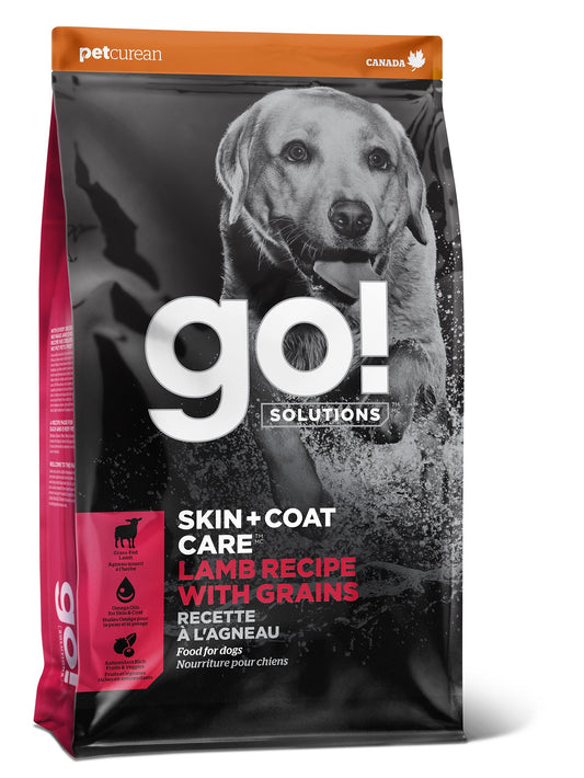 Petcurean Go! Skin + Coat Lamb Meal Recipe For Dog Go! Solutions