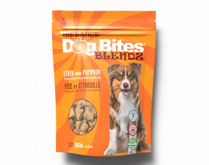 DOG BITES Pumpkin and liver 100 gr