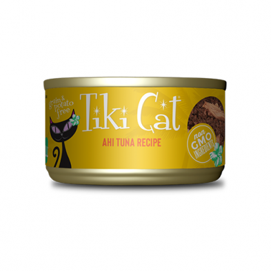 Tiki Cat® Grill™ Ahi Tuna Recipe Wet Cat Food 2.8 oz Tiki Cat