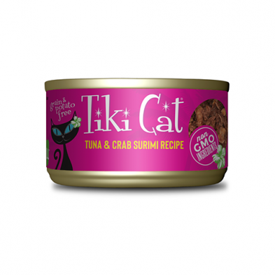 Tiki Cat® Grill™ Tuna & Crab Surimi Recipe Wet Cat Food 2.8 oz Tiki Cat