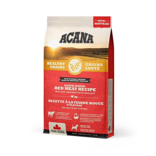 Acana Healthy Grains Ranch-Raised Red Meat Recipe Dog Acana
