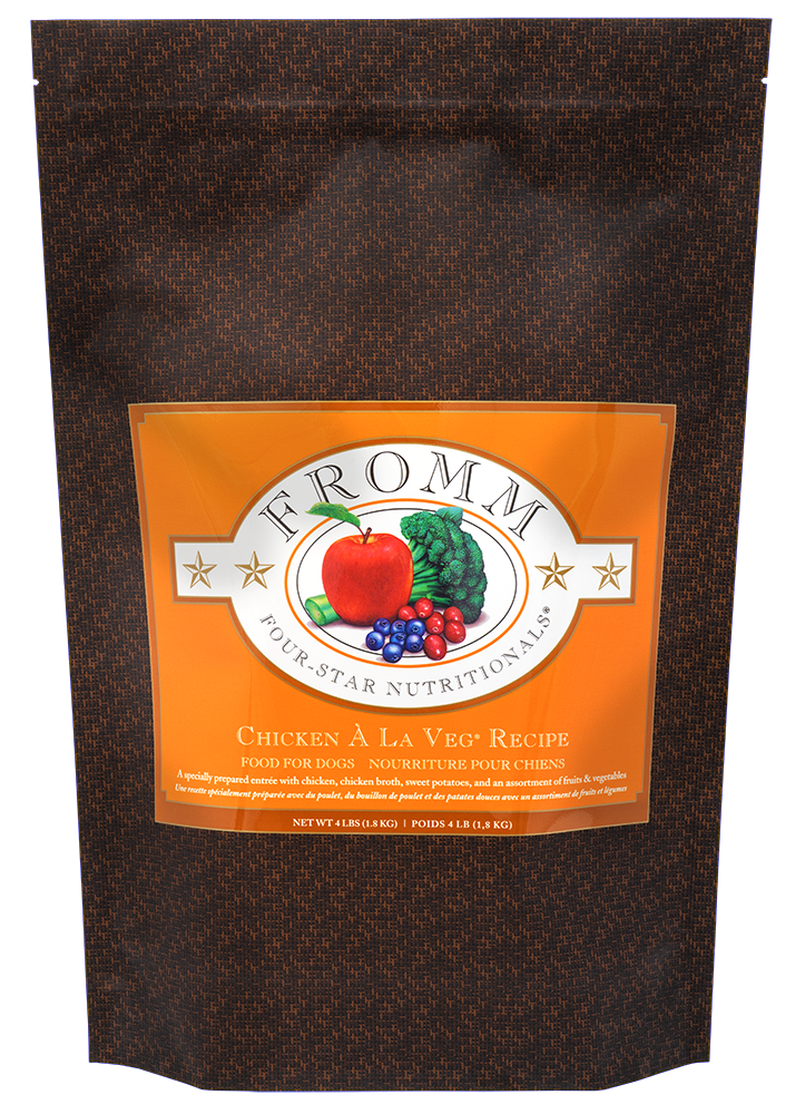 Fromm® Four Star Nutritionals® Chicken À La Veg Recipe Dry Dog Food - Shop Peluche