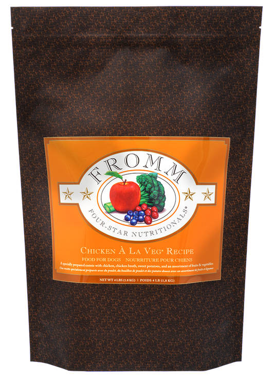 Fromm® Four Star Nutritionals® Chicken À La Veg Recipe Dry Dog Food - Shop Peluche