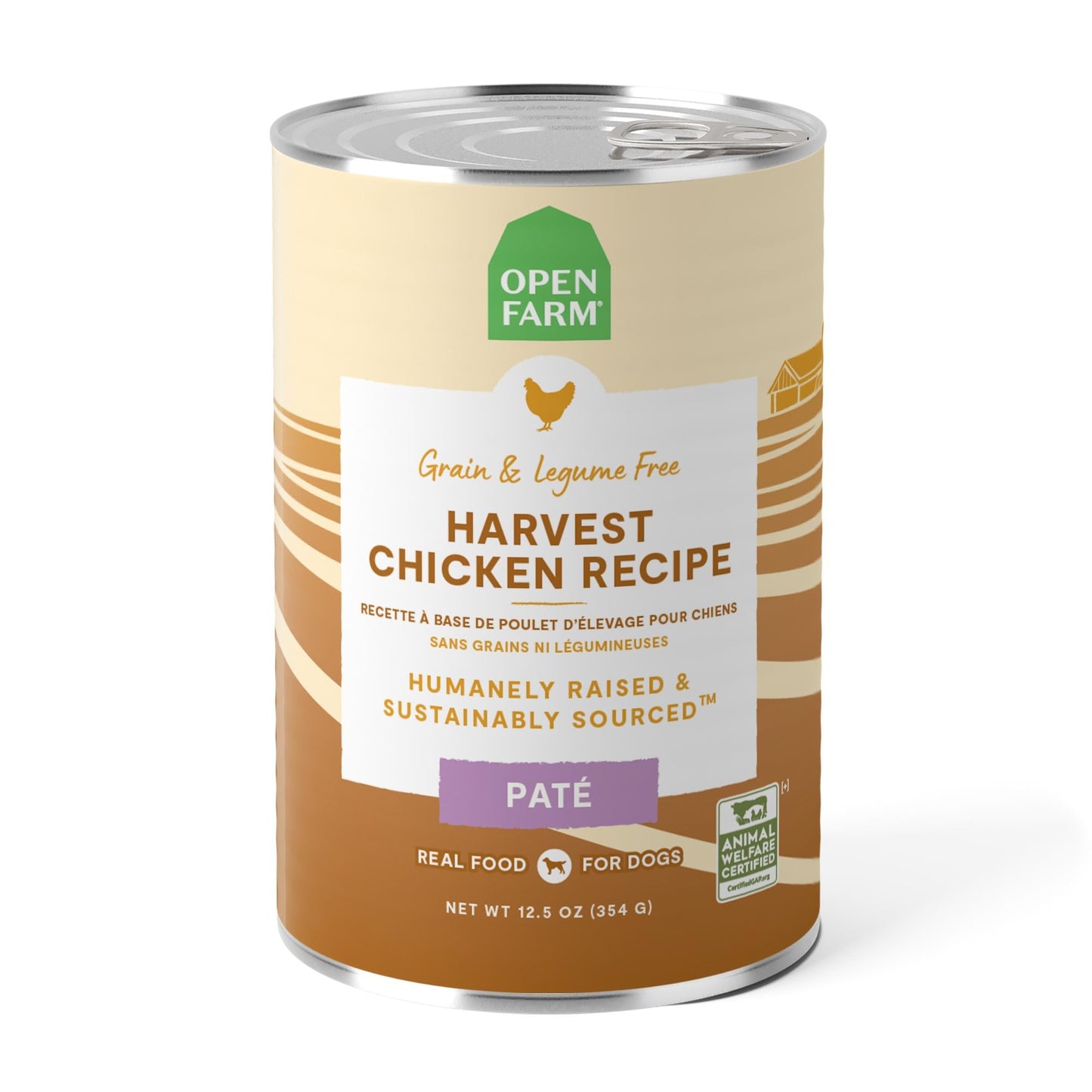 OPEN FARM® Grain Free Harvest Chicken Recipe Wet Dog Food 12.5 oz Open Farm