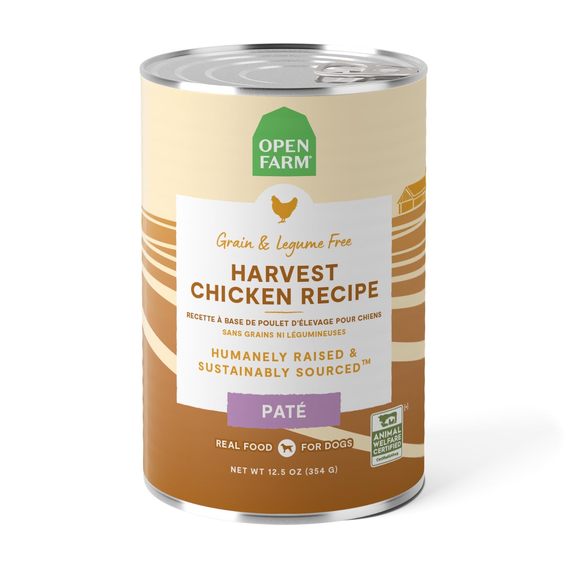 OPEN FARM® Grain Free Harvest Chicken Recipe Wet Dog Food 12.5 oz Open Farm