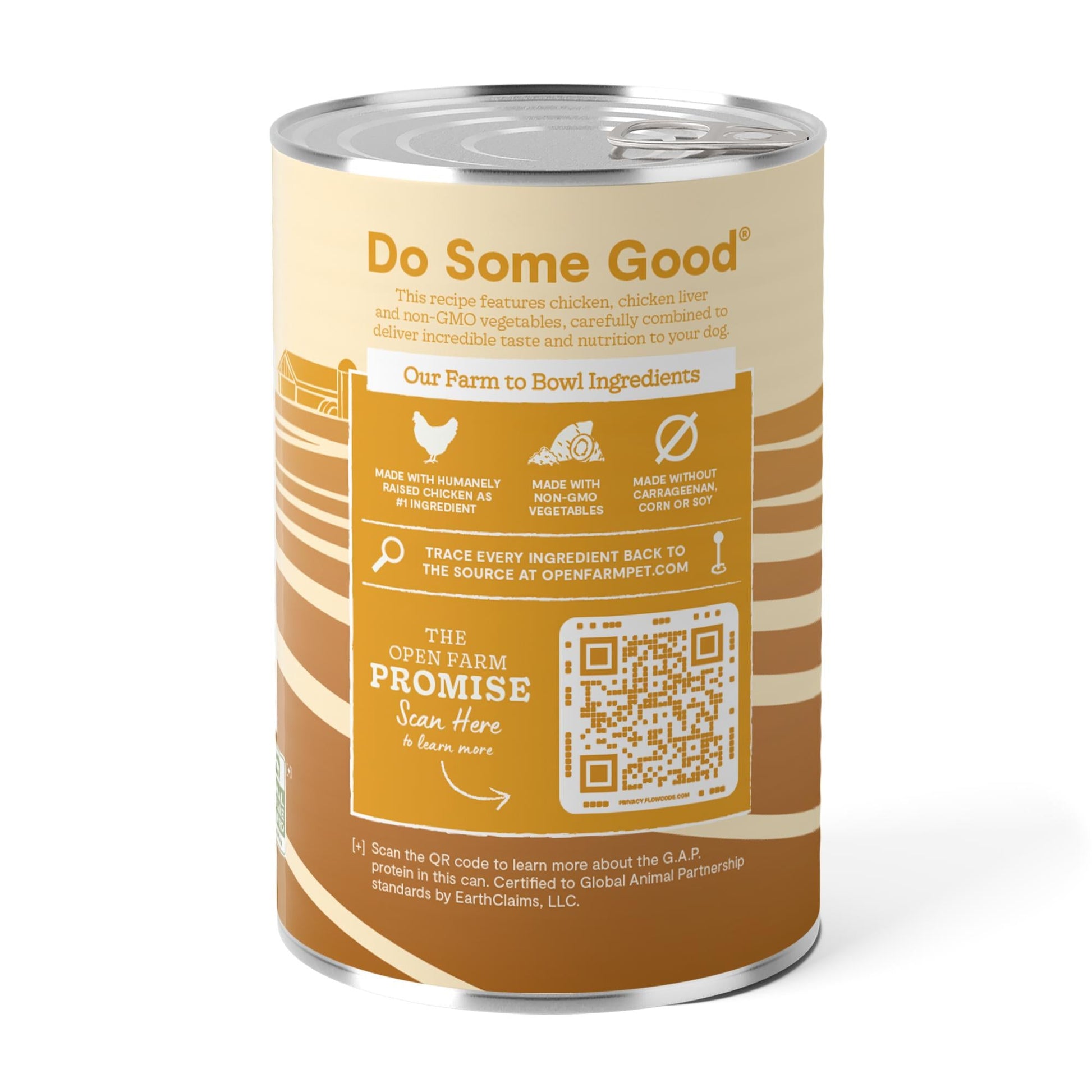 OPEN FARM® Grain Free Harvest Chicken Recipe Wet Dog Food 12.5 oz Open Farm