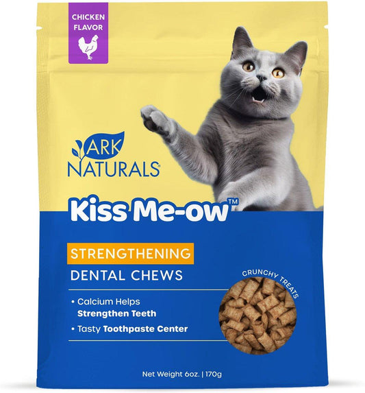 ARK NATURALS® Kiss Me-ow™ Strengthening Dental Chews Cat Treat 3oz ARK NATURALS®