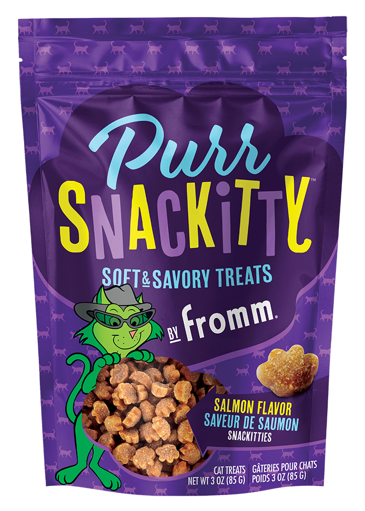 Fromm® PurrSnacKitty™ Friandises au saumon pour chats 85 g