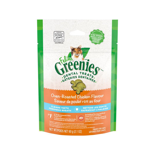 Greenies Feline Chicken Complete Dental Treat 2.1oz