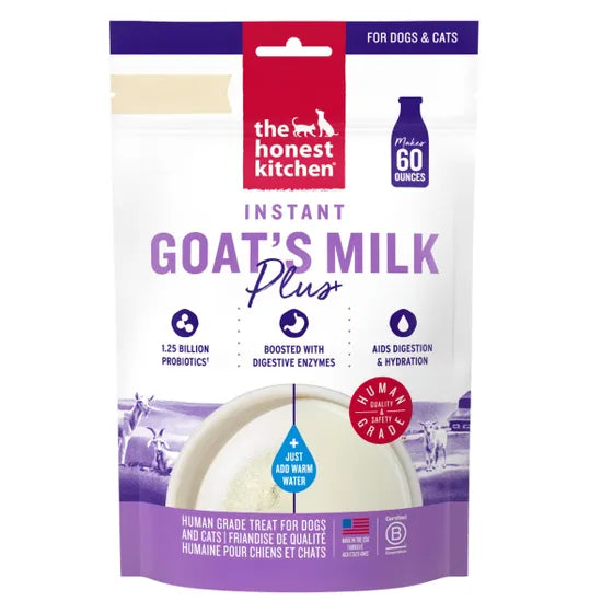 THE HONEST KITCHEN® INSTANT GOAT'S MILK PLUS FOR DOGS & CATS 5.2 OZ