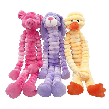 Multipet® Crimpy Cuddlerz Assorted 18" Medium Dog Toy