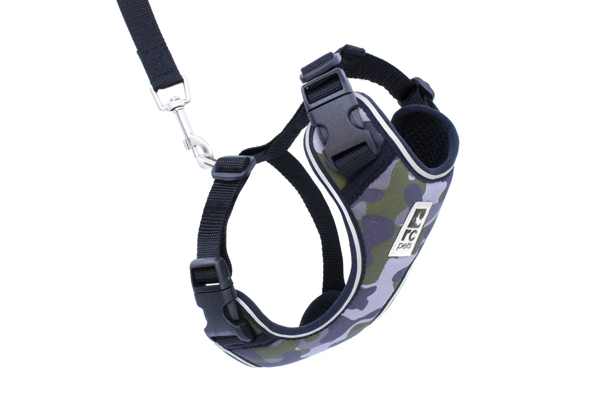 RCPETS Adventure Kitty Harness Camo