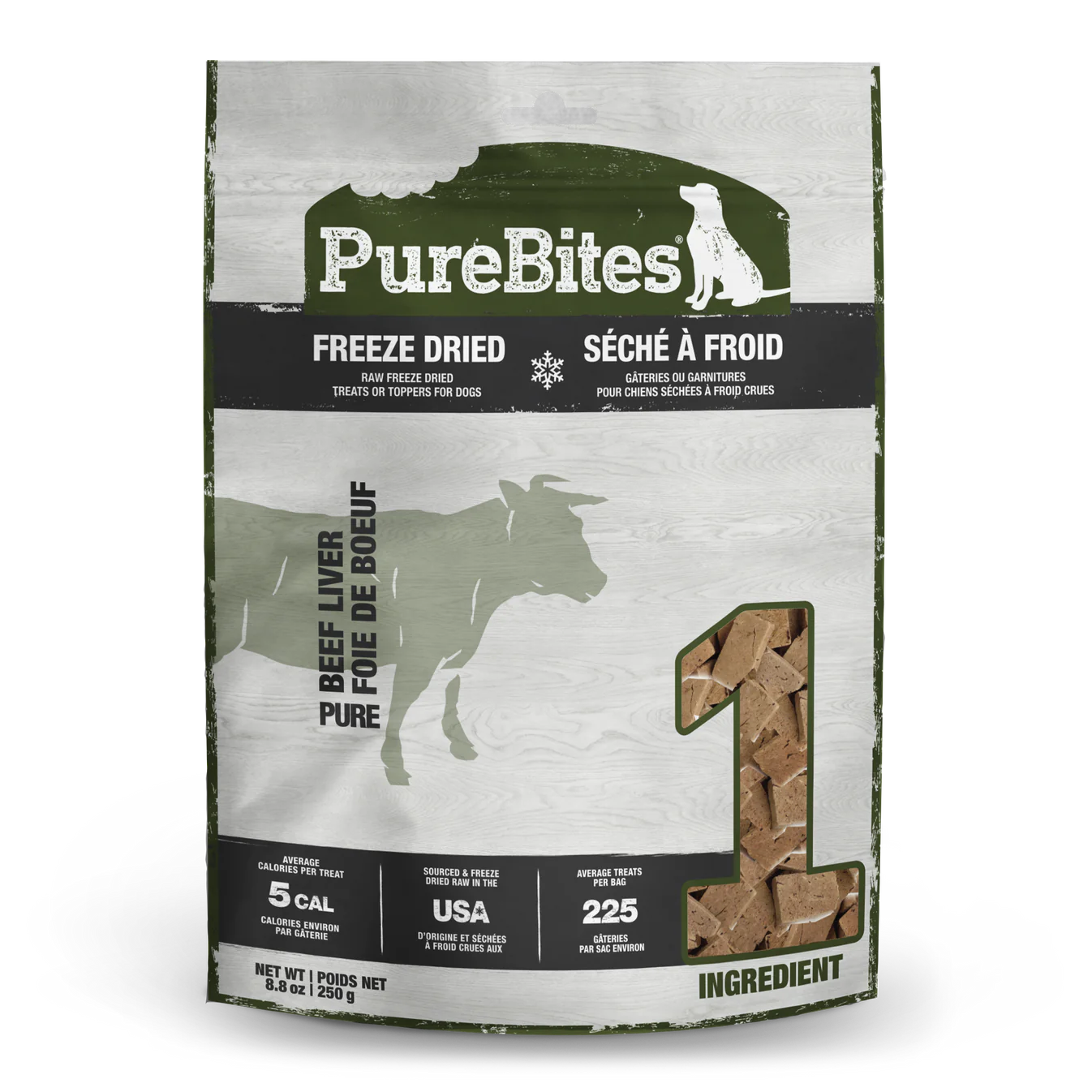 Friandises lyophilisées au bœuf PureBites® pour chiens