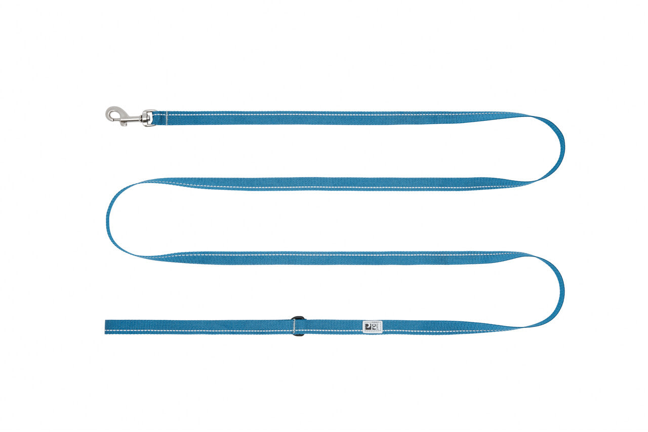 RCPETS Dark teal dog leash on a white background