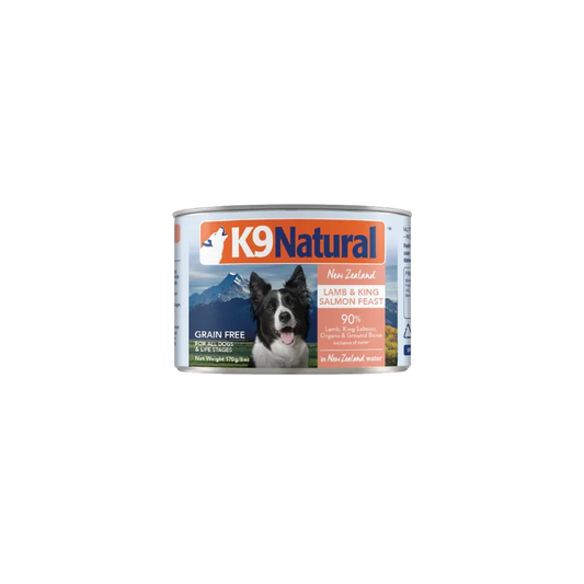 K9 NATURAL™ NEW ZEALAND LAMB & KING SALMON FEAST IN NEW ZEALAND WATER GRAIN FREE WET DOG FOOD 6oz