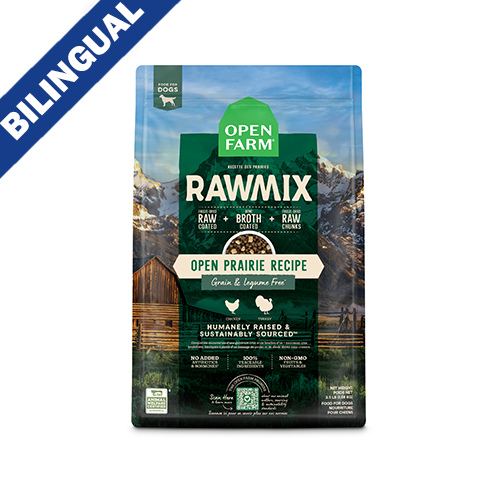 OPEN FARM® RawMix Open Prairie Recipe Grain & Legume Dry Dog Food Open Farm