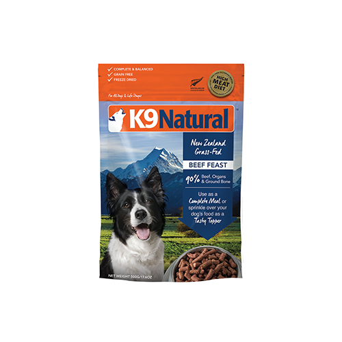 K9 NATURAL™ Beef Feast Freeze-Dried Dog Food K9 Natural