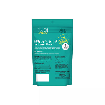 Friandises pour chats Tiki Cat®, moelleuses et moelleuses, sans céréales, saveur thon, 57 g