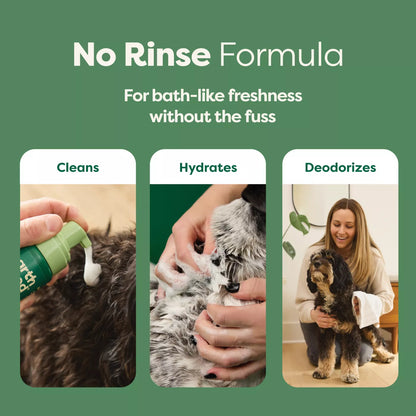 EARTH RATED® WHITE TEA & BASIL NO-RINSE DOG SHAMPOO 7OZ