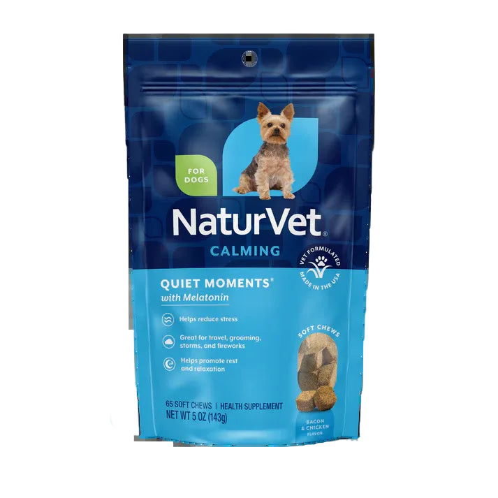 NATURVET® QUIET MOMENTS® SOFT CHEWS FOR DOGS (65 CT)
