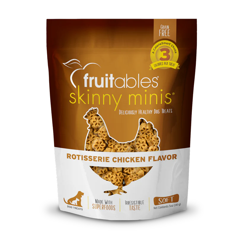 Fruitables® Skinny Minis® Rotisserie Chicken Flavor Dog Treat 5 oz