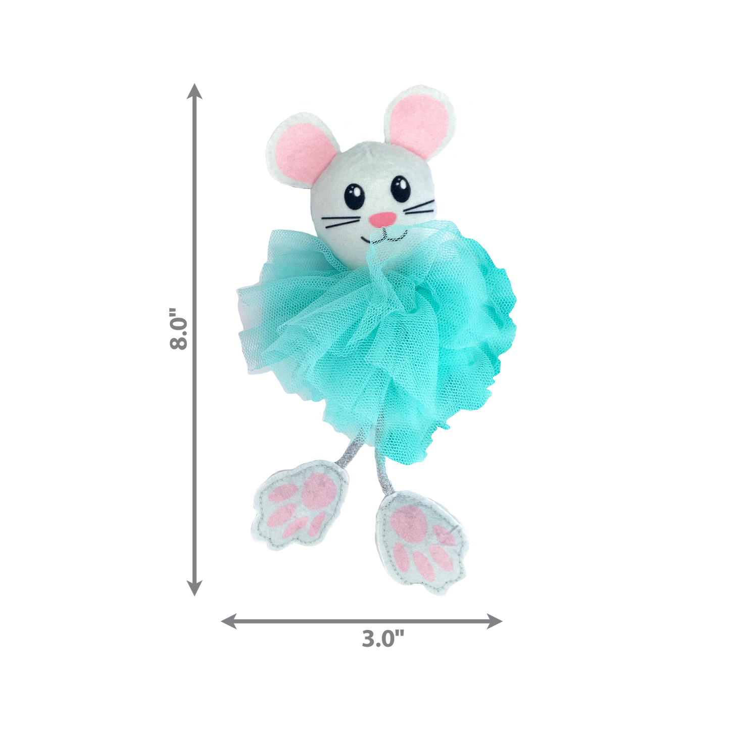 Kong® Flingaroo™ Tutu Jouet pour chat assorti