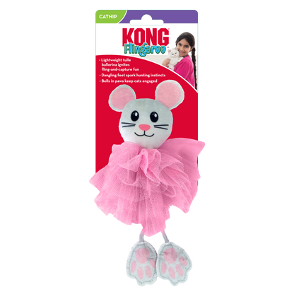 Kong® Flingaroo™ Tutu Jouet pour chat assorti