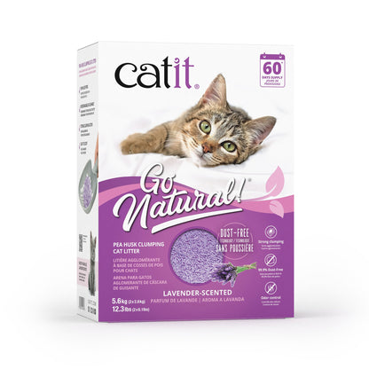 Catit Go Natural! Pea Husk Clumping Cat Litter 5.6kg Catit