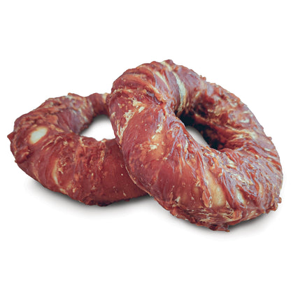 Dogit Snack Bar Rawhide - Duck-Wrapped Donuts 2 pcs