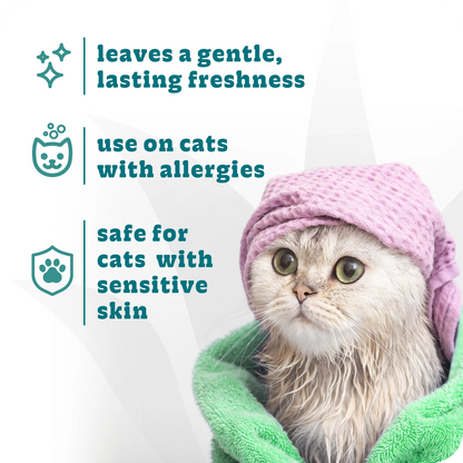 Espree® Hypoallergénique Shampoing et Après-Shampoing 2-en-1 pour Chats 355 ml