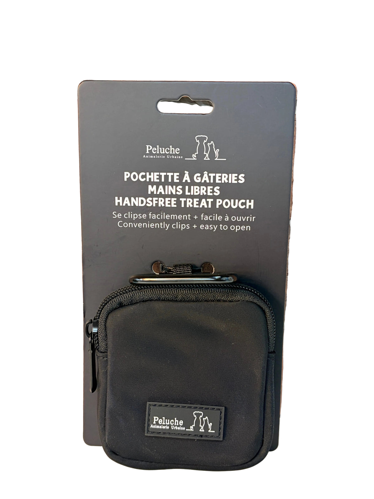 Pochette à friandises Peluche Essentials - Noir