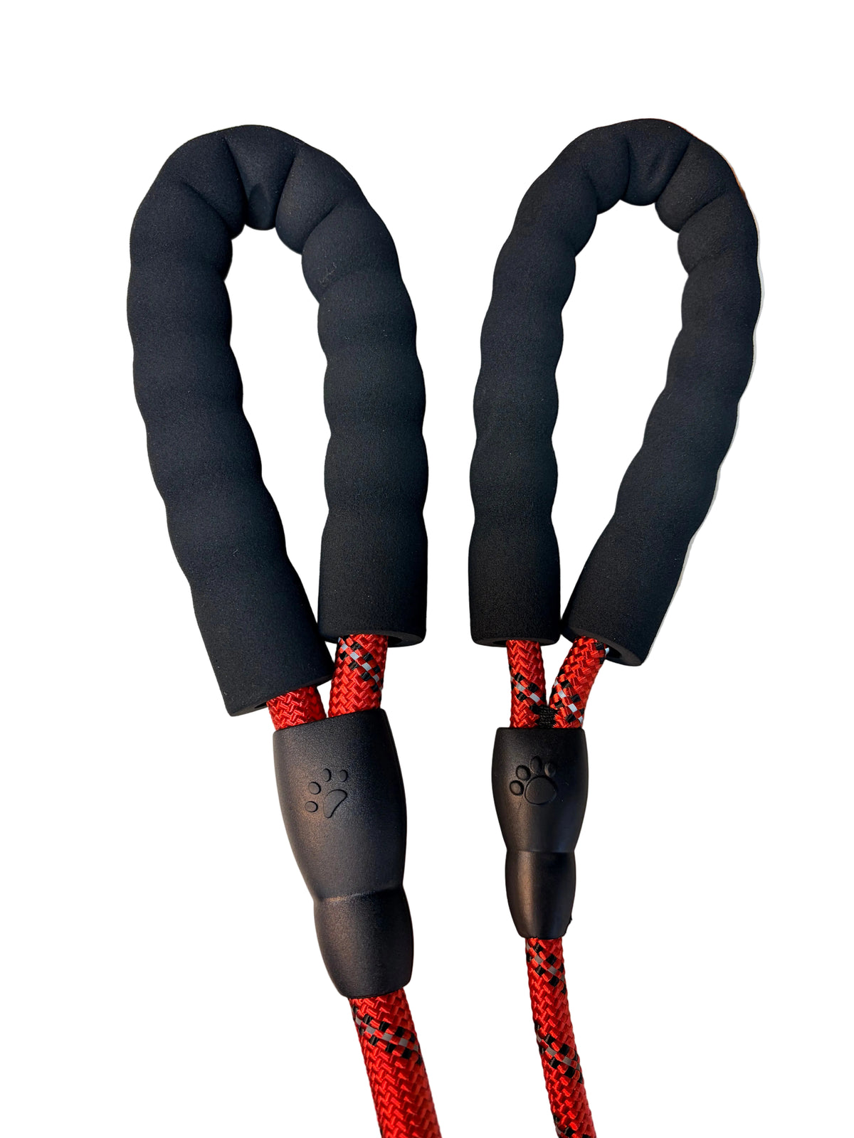 Laisse rouge en corde Paws & Tails - 1,5 m