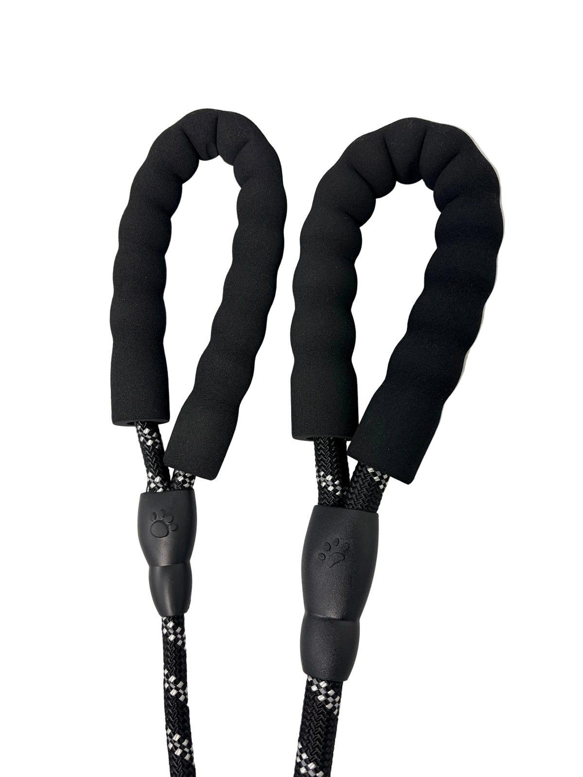 Laisse noire en corde Paws & Tails - 1,5 m
