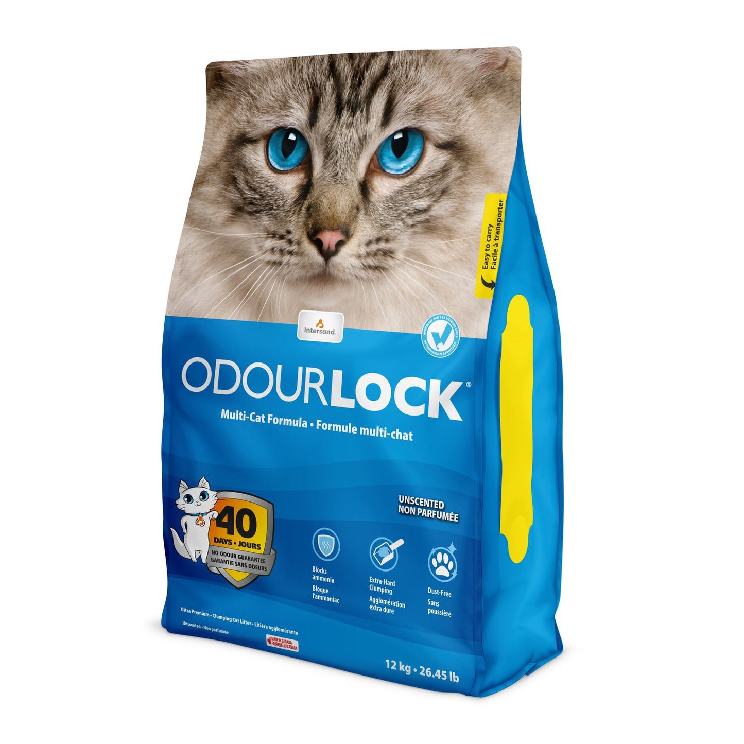 Intersand Odourlock Clumping Cat Litter Unscented