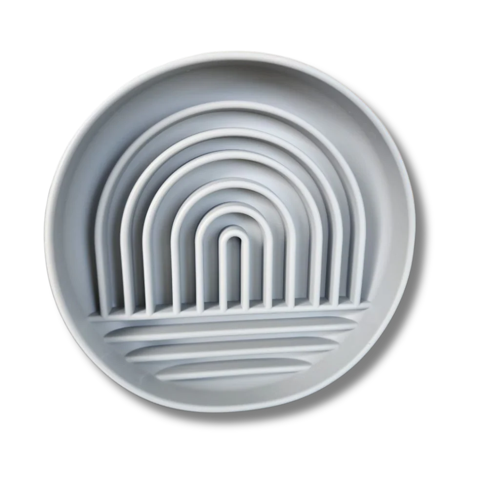 two-in-one slowfeeder bowl and lickmat. Since it fits up to 2 cups of food, blue