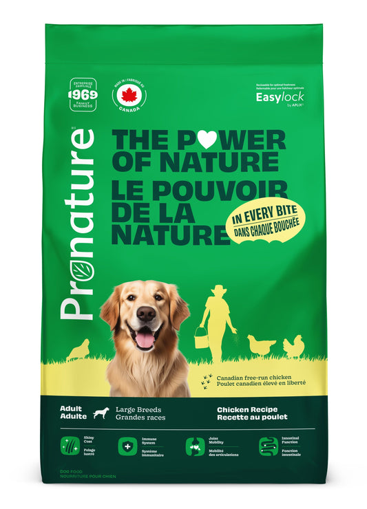 Pronature Dog Food, Large Breed - Chicken Recipe 15 Kg
