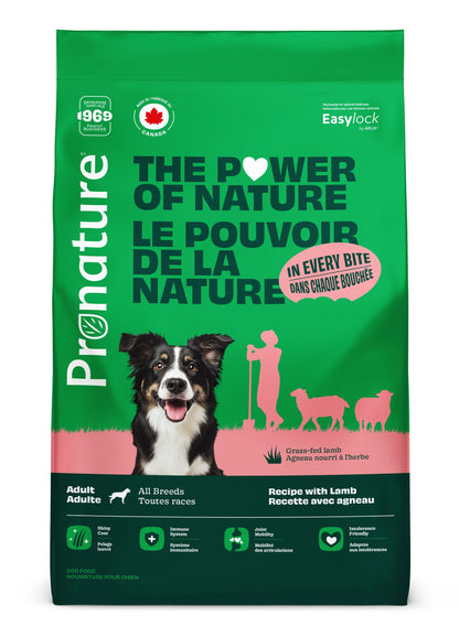 Pronature Dog Food, All Breeds - Recipe With Lamb 4 Kg